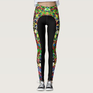 Legging Lotsa coloriu bicicletas - as caneleiras do