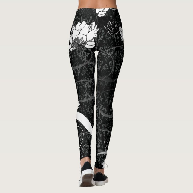 Legging Lotus Damask (Verso)