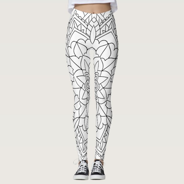 Legging Lotus Flower Mandala (Frente)