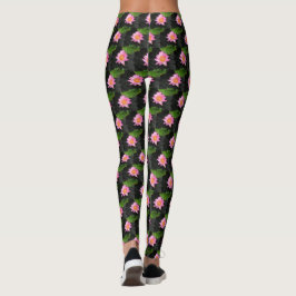 Legging Lotus Waterlily Rosa