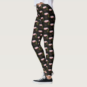 Legging Lotus Waterlily Rosa