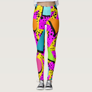 Legging Louco para o anos 80