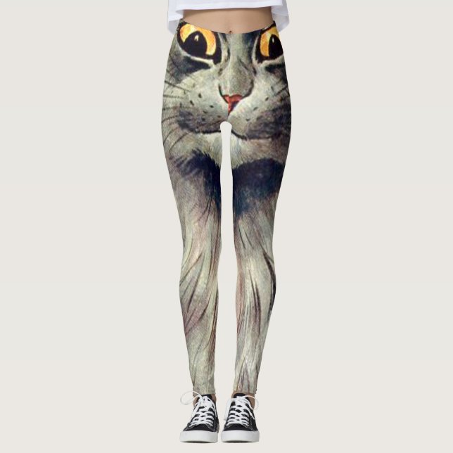 Legging Louis Wain Blue Cat (Frente)
