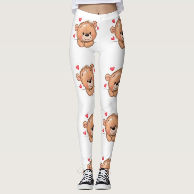 Legging Love Bear (Frente)