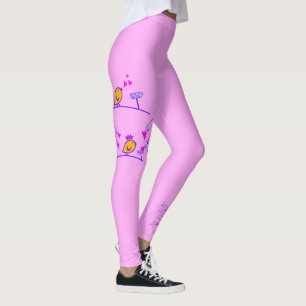 Legging LOVE ECHO - Comic Birds Tweetlercools 3
