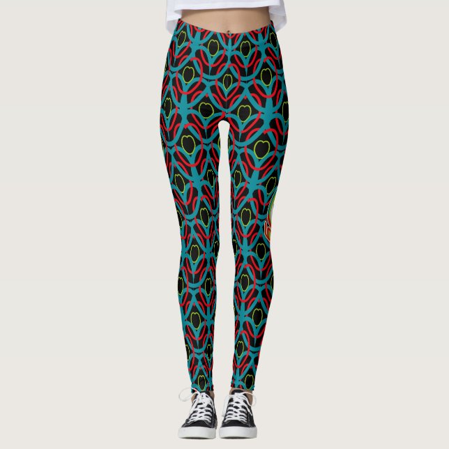 LEGGING LOVETE HEART LOVE BY MASANSER PIXELAT (Frente)