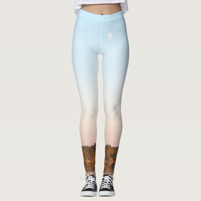 Legging Lua Na Água (Frente)