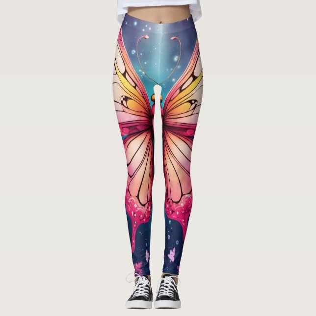 Legging LuminaLegs: Ilumine seu estilo com manípulo claro (Frente)
