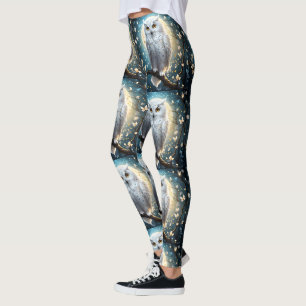 Legging Lunar Vigil: A Coruja Branca de Neve