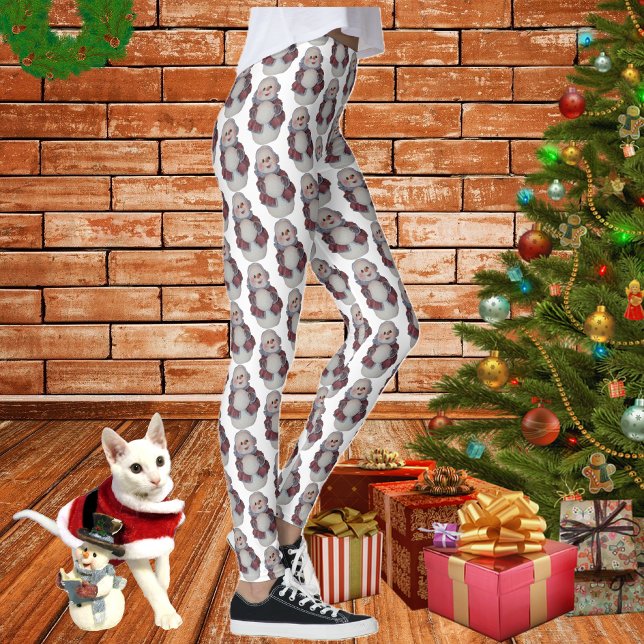 Legging Luta com Neves - Neve / Natal (Criador carregado)