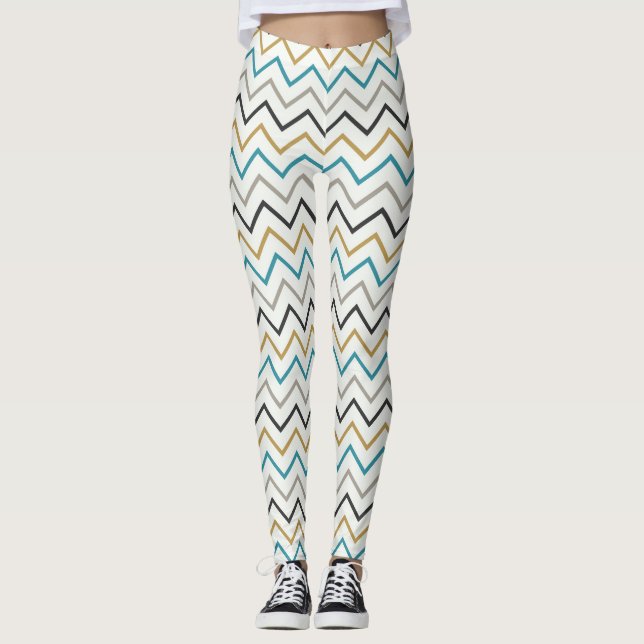 Legging Luxo azul (Frente)