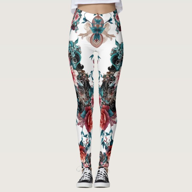 Legging Luxy Floral (Frente)