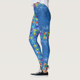 Legging Luzes de Natal