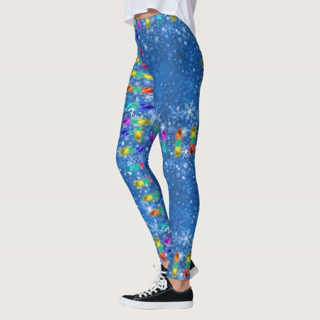 Legging Luzes de Natal (Esquerda)