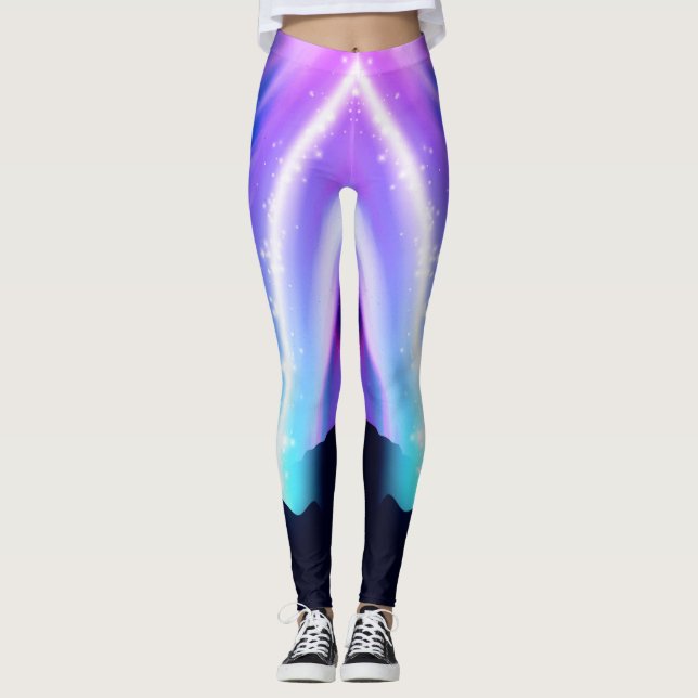 Legging Luzes do Norte (Frente)