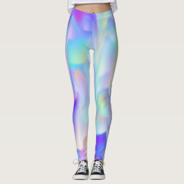Legging Luzes do Norte abstrato