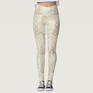 Legging Luzes douradas