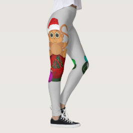 Legging Macaco de Natal