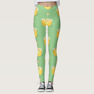 Legging Macarrão fofo cobra ilustração cartoon humor