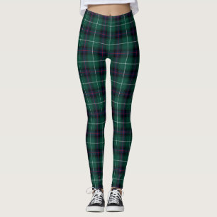Legging MacDonald do padrão de Xadrez de Isles Tartan