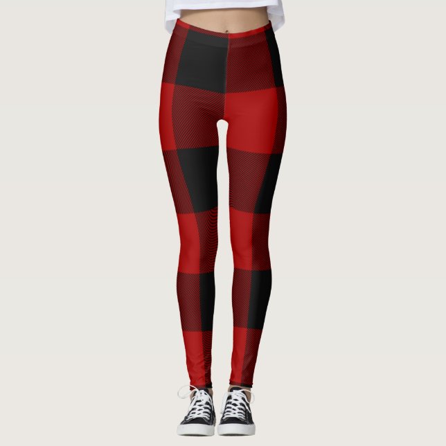 Legging MacGregor | Rob Roy | Buffalo Xadrez Red Tartan (Frente)