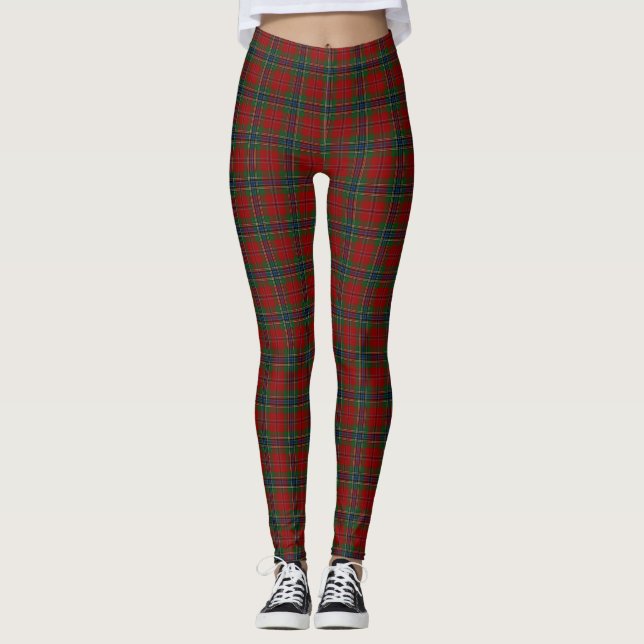 Legging Maclean Tartan Scottish Modern MacLean do Duart (Frente)
