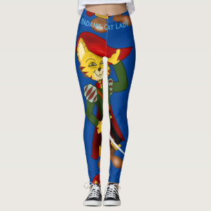 Legging Madame Cat Lady 2024 para o Presidente Thunder_Cov