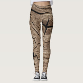 Legging madeira antiga, vintage