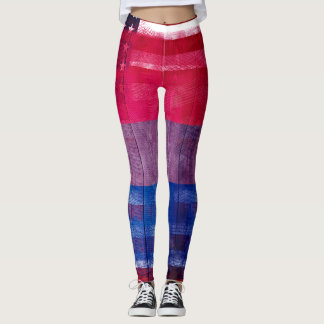 Legging Madeira bissexual americana & Paintstrokes da