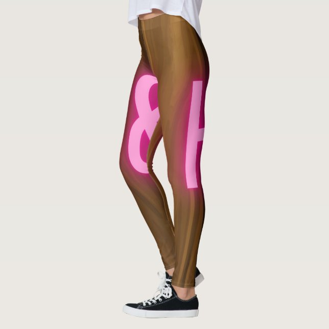 Legging Madeira | Zazzle_Growth. (Esquerda)
