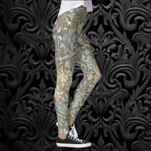 Legging Madressilva por William Morris, Arte de Flores Vin