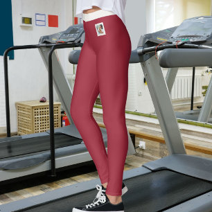 Legging Mãe de Gato Foto de Estimação Marrom Escuro Neutro