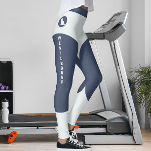 Legging Mãe de Gato Personalizada Amante de Animais de Est