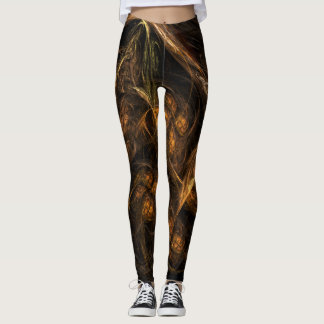 Legging Mãe Terra Abstrato de Arte