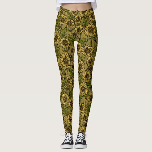 Legging Mães amarelas (Frente)