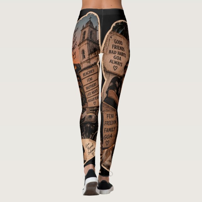 Legging Máfia de Goa – Orgulho de Goa (Verso)