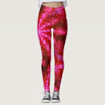 Legging Magenta, rosa quente, psicodélico Mandelbrot Fract<br><div class="desc">Estas leggings apresentam um padrão ousado e distante de explosão de estrelas psicodélicas baseado no conjunto fractal de Mandelbrot. Um fractal é um padrão que se repete para sempre,  baseado em uma equação matemática ou conjunto de equações. Este fractal inclui tonalidades de magenta e rosa quente.</div>