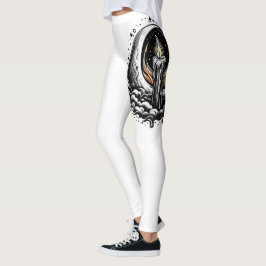 Legging Mágico-branco iluminado