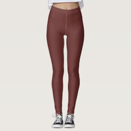 Legging Mahogany Cherry Bliss: Elegante e Estiloso