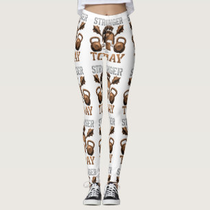 Legging Mais Forte Vs Hoje   Supere a Si Mesmo