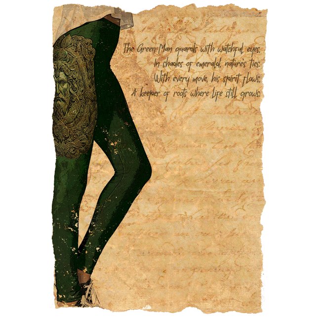 Legging Majestade Verde: Homem Verde (Criador carregado)
