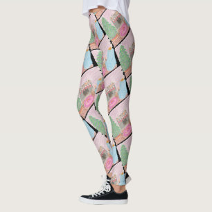 Legging Mal-chefe de gatinho