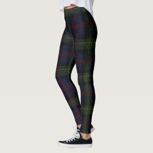 Legging Malcolm Xadrez Tartan Scottish Clan