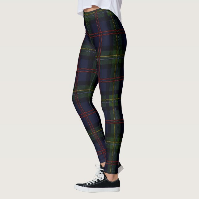 Legging Malcolm Xadrez Tartan Scottish Clan (Esquerda)