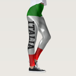 Legging Malhação italiana do costume de ITALIA da bandeira