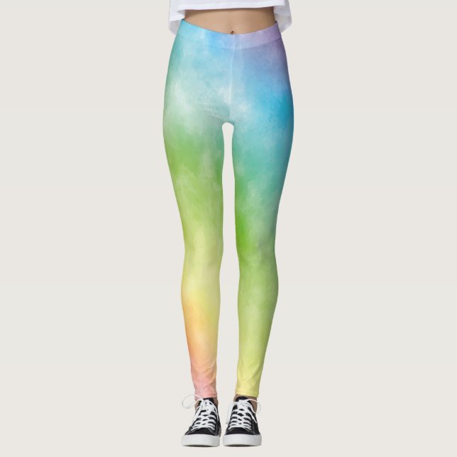Legging Malhação Mulher Presente Gym Watercolor Esporte Ar (Frente)