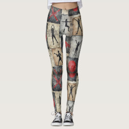 Legging Malhação Silhouettes Padrão Invisível