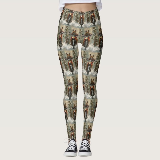 Legging Malinoi Belga - Natal (Frente)