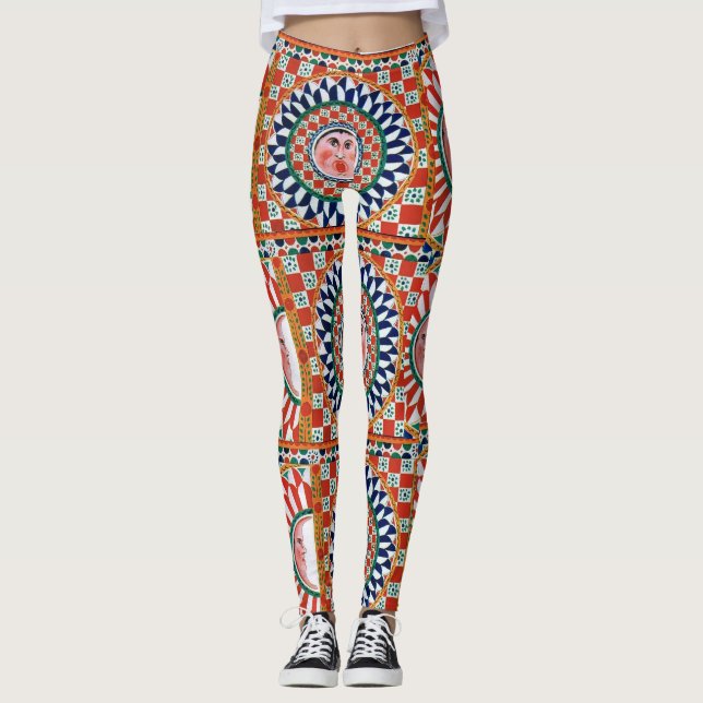 Legging Mamães Mia das caneleiras de Maiolica! (Frente)