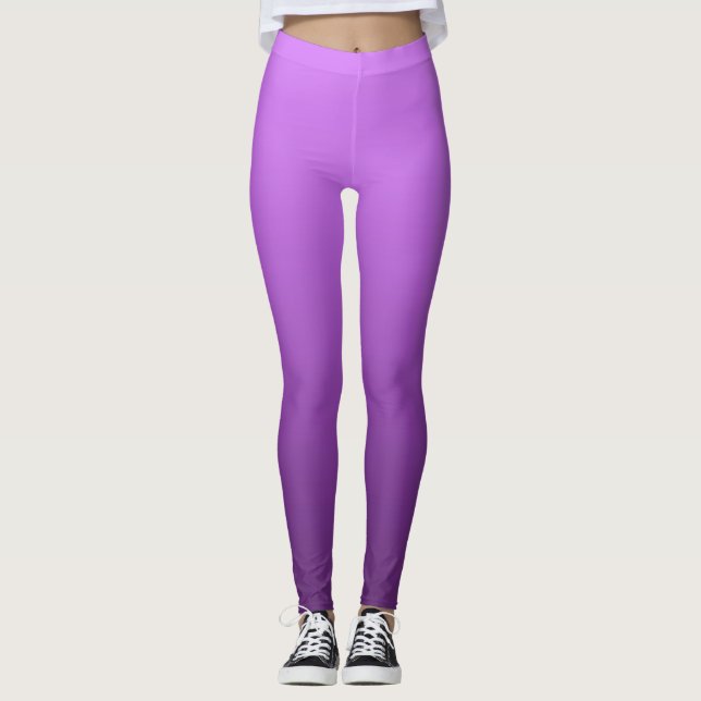Legging Mambre Maçada De Roxo De Verão Elétrica Vibrante (Frente)